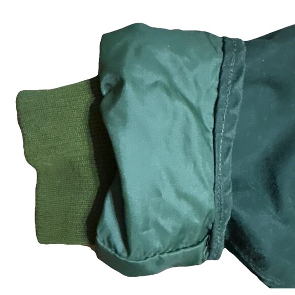 VTG 80s Monsoon Country Cover Scotch Plaid Lined L Barn Coat Jacket Made In UK - Picture 9 of 11